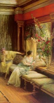 Sir Lawrence Alma-Tadema : Vain Courtship